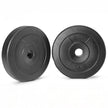 PVC Plate 2kg*4= 8kg with dumbbell Rod