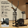 Elliptical Cross Trainer – 6 kg Flywheel, Magnetic Resistance, Touch LED Display & Tablet Holder