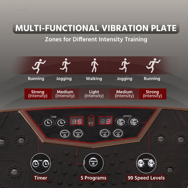 200W Crazyfit Vibration Plate