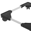 Lifelong Heavy-Duty Washing Machine Stand – Adjustable Metal Trolley with Lockable Wheels for Fridge, Dishwasher, Air Cooler & Home Appliances
