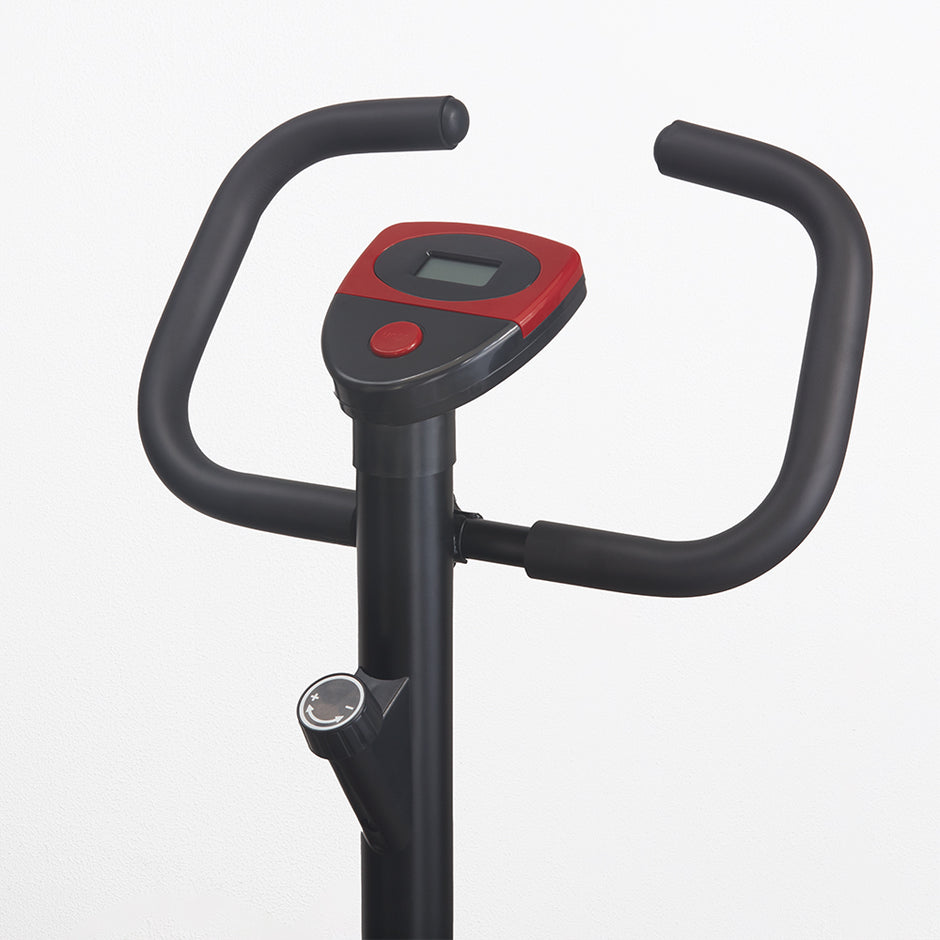 Fit Pro Stationary Exercise Belt Bike for Weight Loss at Home with Display and Resistance Control