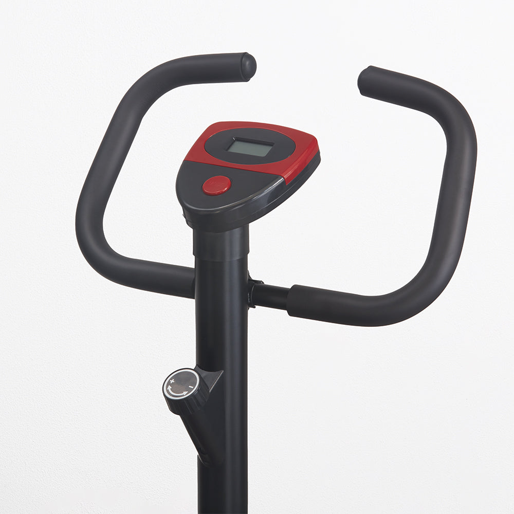 Fit Pro Stationary Exercise Belt Bike for Weight Loss at Home with Display and Resistance Control