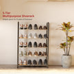 Multipurpose shoe rack 5-tier