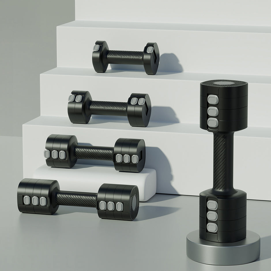 Adjustable Dumbbells Set | 2.5kg Each | Anti-Slip Grip | Quick Lock Weights for Home Gym