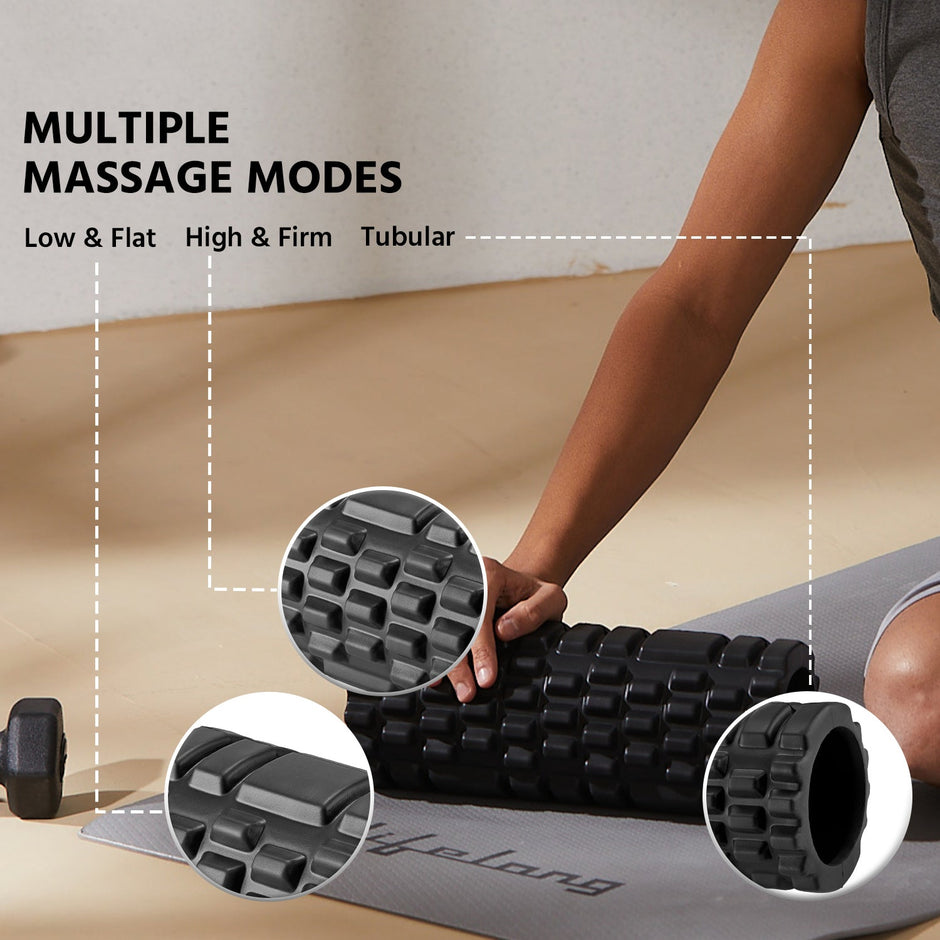 Lifelong LLFR03 Roller for Back Pain, Deep Tissue Massage and Body Pain High Density Foam Roller for Exercise in Gym