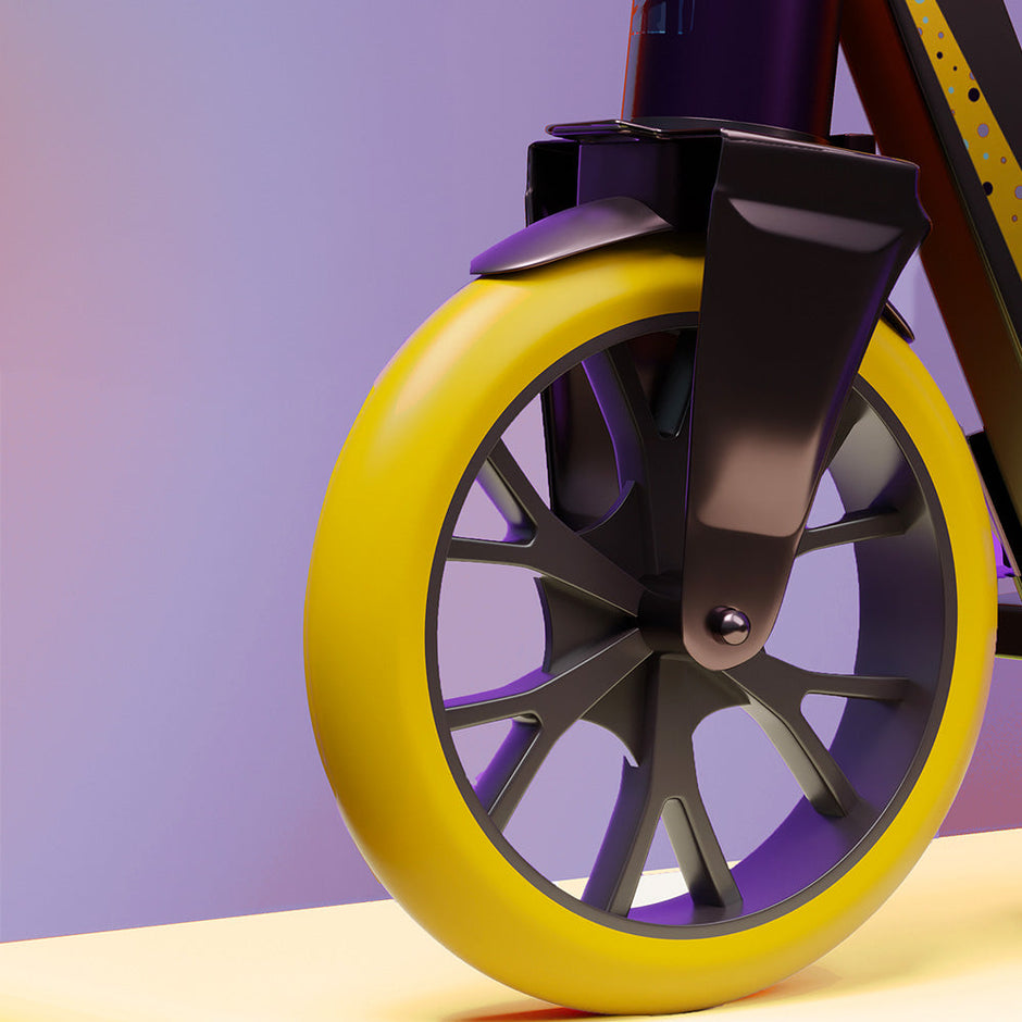 Lifelong Kick Scooter with Adjustable Height|Foldable Scooter|Skate Scooter for Kids with PVC Wheel