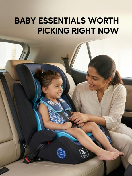 Baby essentials editorial image