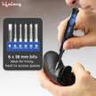 Lifelong 62 in 1 Magnetic Precision Screwdriver Set, Tool Kit for Home | Multipurpose - Furniture & Electronic Repair | Extendable & Flexible Shaft for Hard-to-Reach Places | Laptops, Phones (LLETK09)