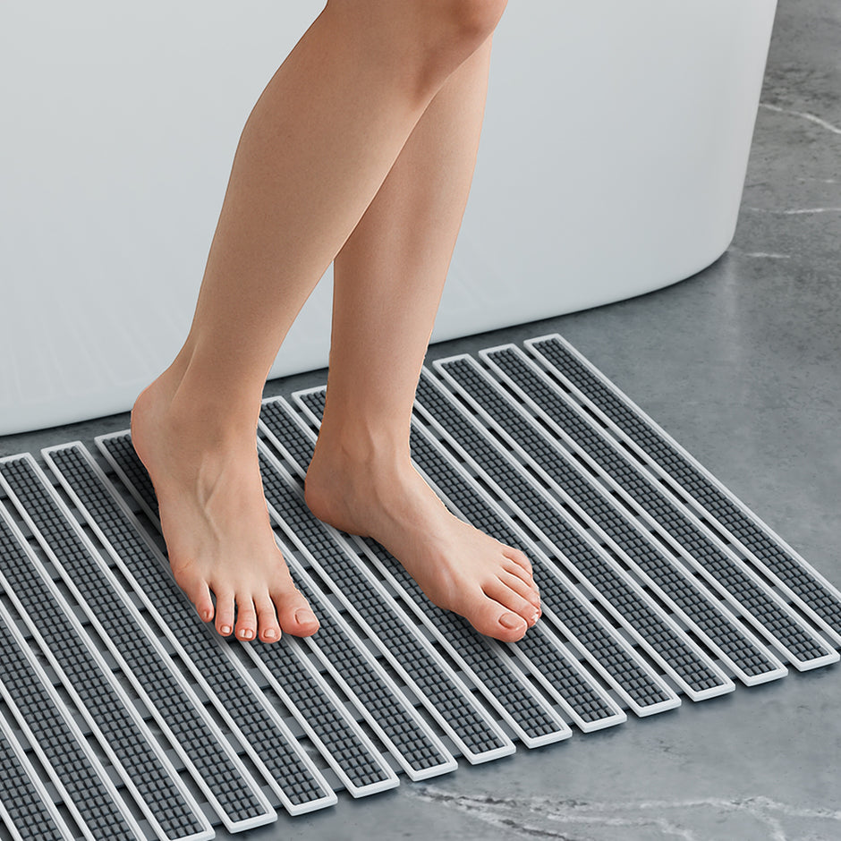 Lifelong Anti-Skid Bathmat - Quick-Dry, Water-Resistant Floor Mat with Custom Size & Strong Grip