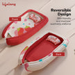 Lifelong Cuppy Baby Nest Bed with Headrest | Reversible, Foldable & Adjustable Sleeping Bed for Newborns | Soft Cotton Portable Sleep Pod for 0–2 Years