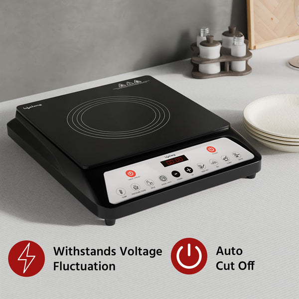 1800W Induction Cooktop with Surge Protection