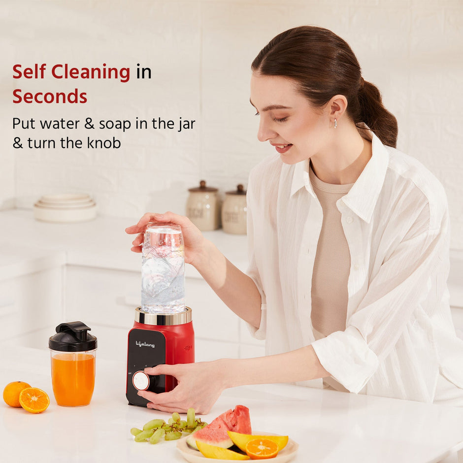 Lifelong Nutri Blender for Smoothies and Juices 500 Watts with 2 Jars