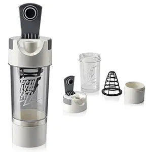 500ml Protein Shaker Bottle with Extra Compartment