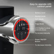 Lifelong LLGM189 Gun massager |3 massage Modes| Additional cold compress head