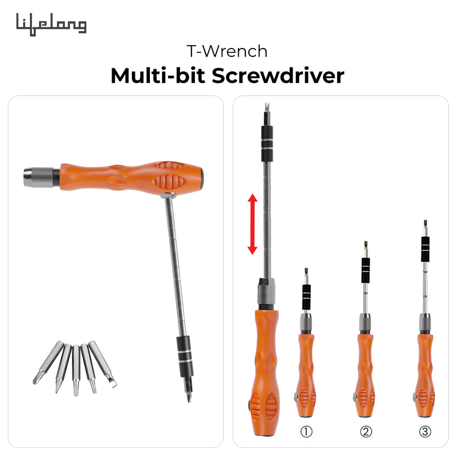 Lifelong 32-in-1 Precision Screwdriver Bits Set for Easy Repairs at Home