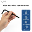 Lifelong 8-Piece Steel Hex Key Set for Home Repairs, DIY & Workshop Use