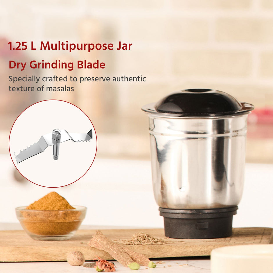 Lifelong LLMG23 500W Mixer Grinder with 3 Jars ISI Certified