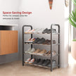Multipurpose shoe rack 4-tier