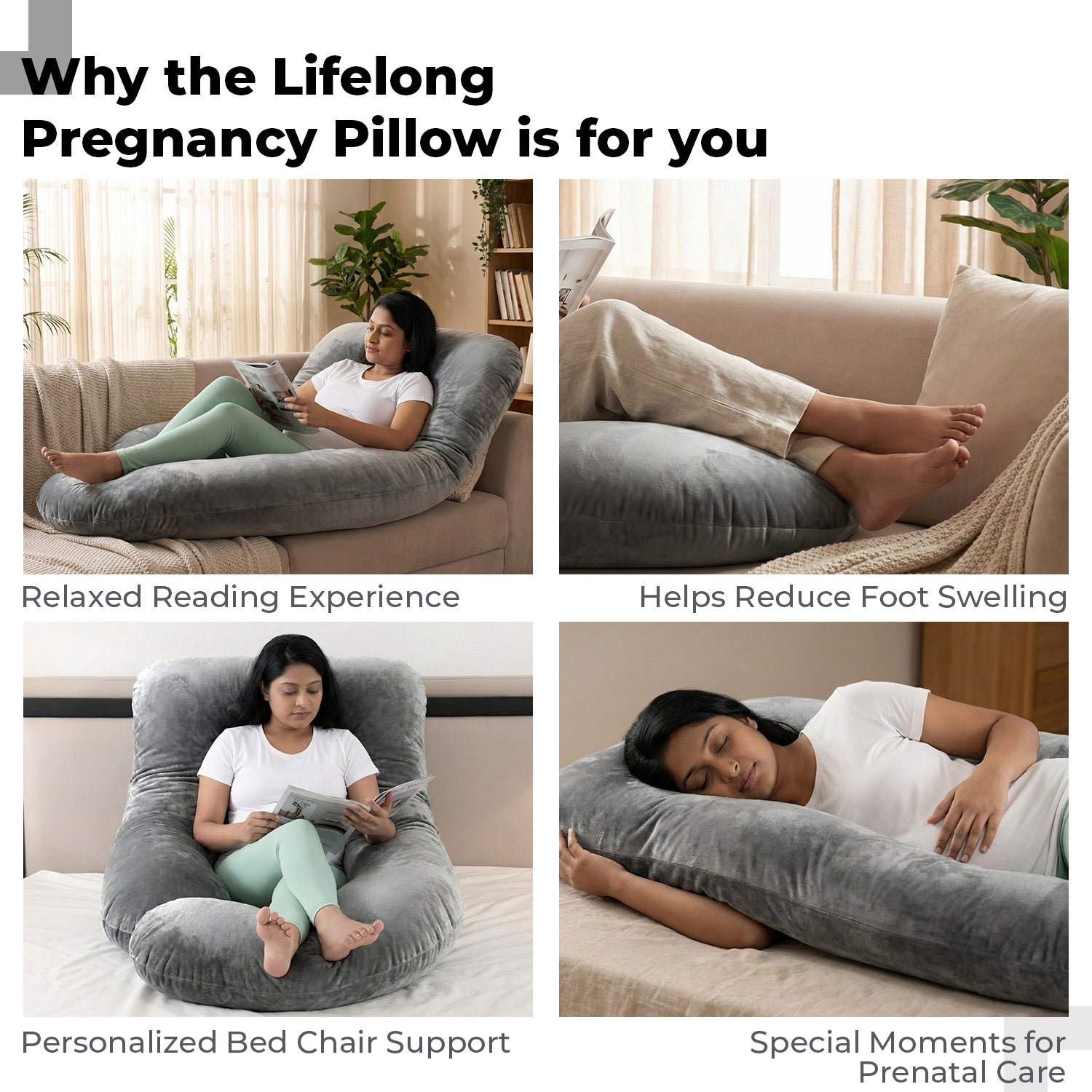 Lifelong Pregnancy Pillow - LLEPP09