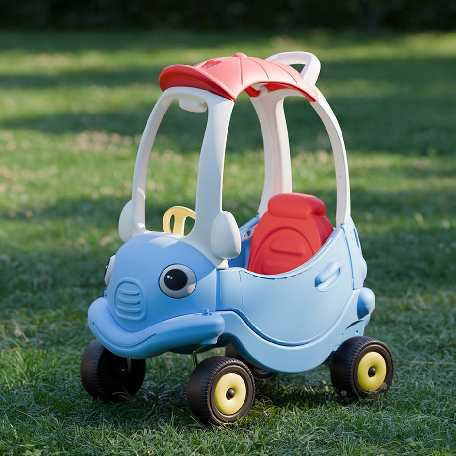 Lifelong Cuppy Kids Ride-On Car - Indoor & Outdoor Play (1.5+ Yrs)