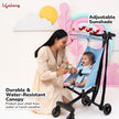 Lifelong Cuppy Baby Luxury Ultralight weight stroller with hanging strap