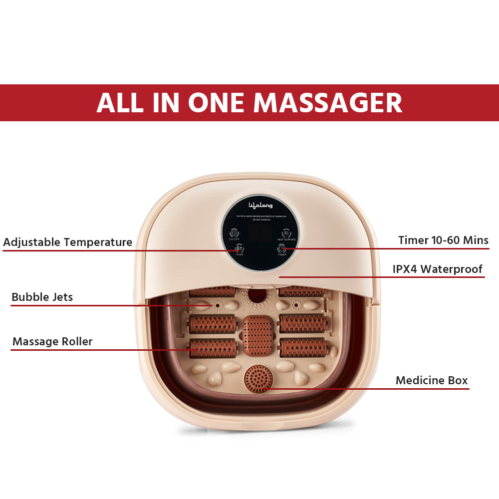 Foldable Electric Foot Spa Massager