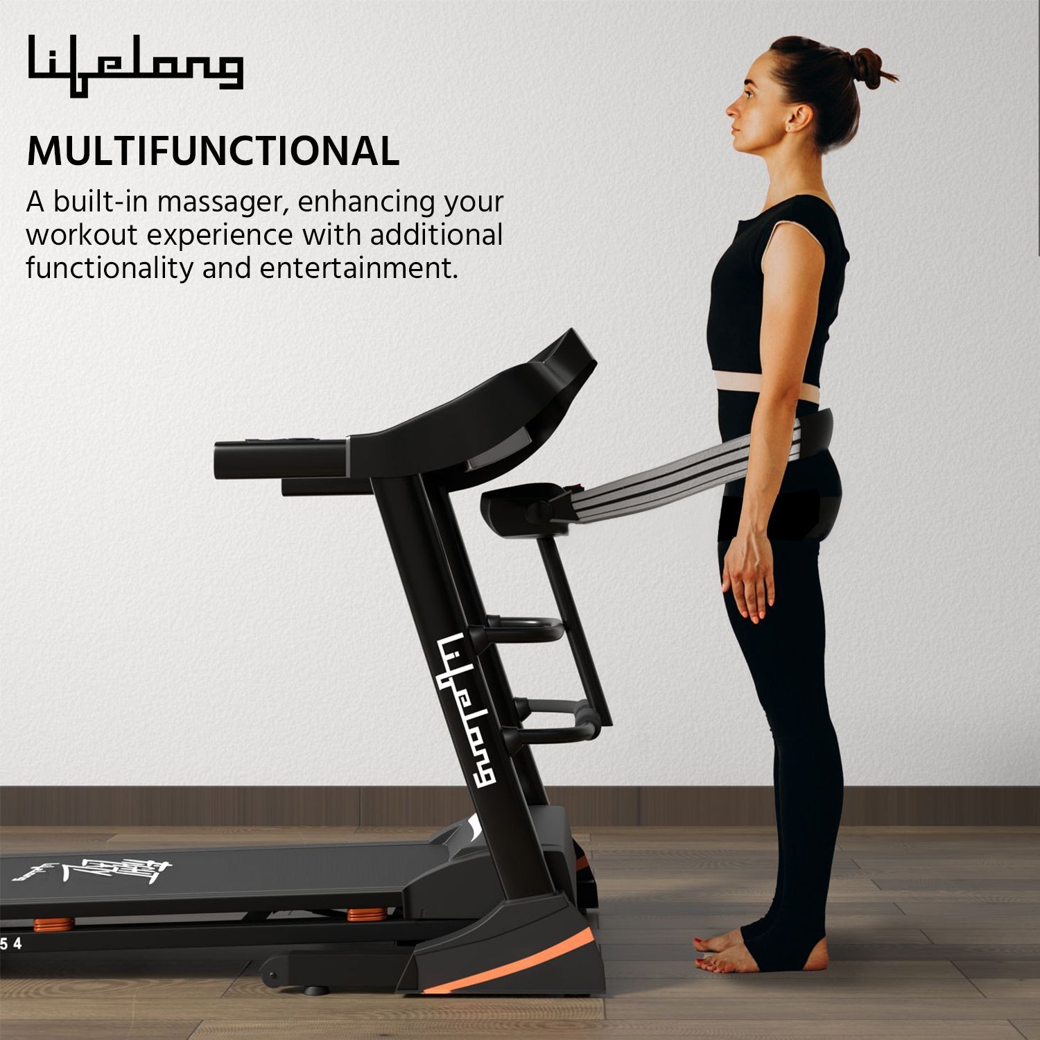 Lifelong LLTM154 Fit Pro 4.5 HP Peak Motorised with Massager