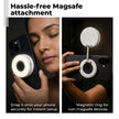 Lifelong Magnetic LED Selfie Light for Video Shooting & YouTube Vlogging | 360° Rotation & Magsafe | Adjustable Brightness & 3 Color Modes - 2700K, 5600K, 7500K | for Phones, Tabs and Other Gadgets