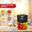 Lifelong LLWC02 Rechargeable Wireless Electric Chopper , Black-250 ml