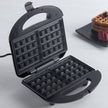 Waffle Maker Machine for Home - 750W Waffle Cone Maker with Non Stick Coating and Cool Touch Handle- 2 Belgian Waffles