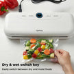 Lifelong Vacuum Sealer Machine for Dry & Wet Food Packing | Automatic Seal with Compact Design & Digital Display | Food Sealer with Vacuum Bags, One-Touch Operation & Airtight Storage Preservation