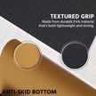 Lifelong Dual Color Yoga mat for Women & Men EVA Material 6mm Anti-Slip Yoga Mat Black/Orange