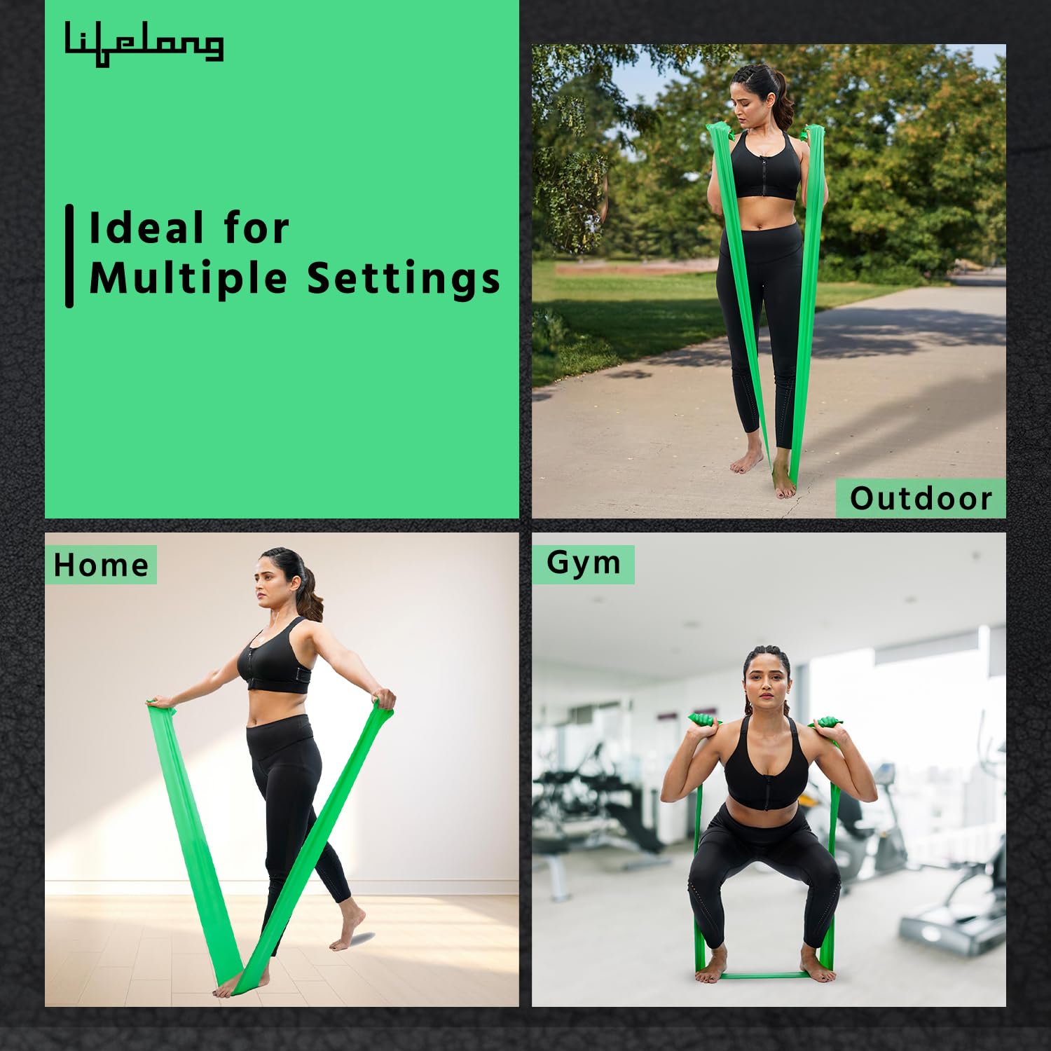 Resistance Bands for Workout for Women Pilate Bands (Heavy)