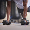 Lifelong LLHRD04 RubberÃ¢â‚¬â€˜Coated Hex Dumbbells Set - 6kg (Pair) with Hex Design & NoÃ¢â‚¬â€˜Roll Grip