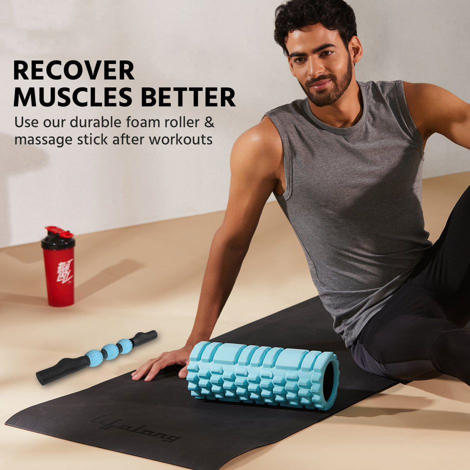 Lifelong Roller for Back Pain & Massage stick