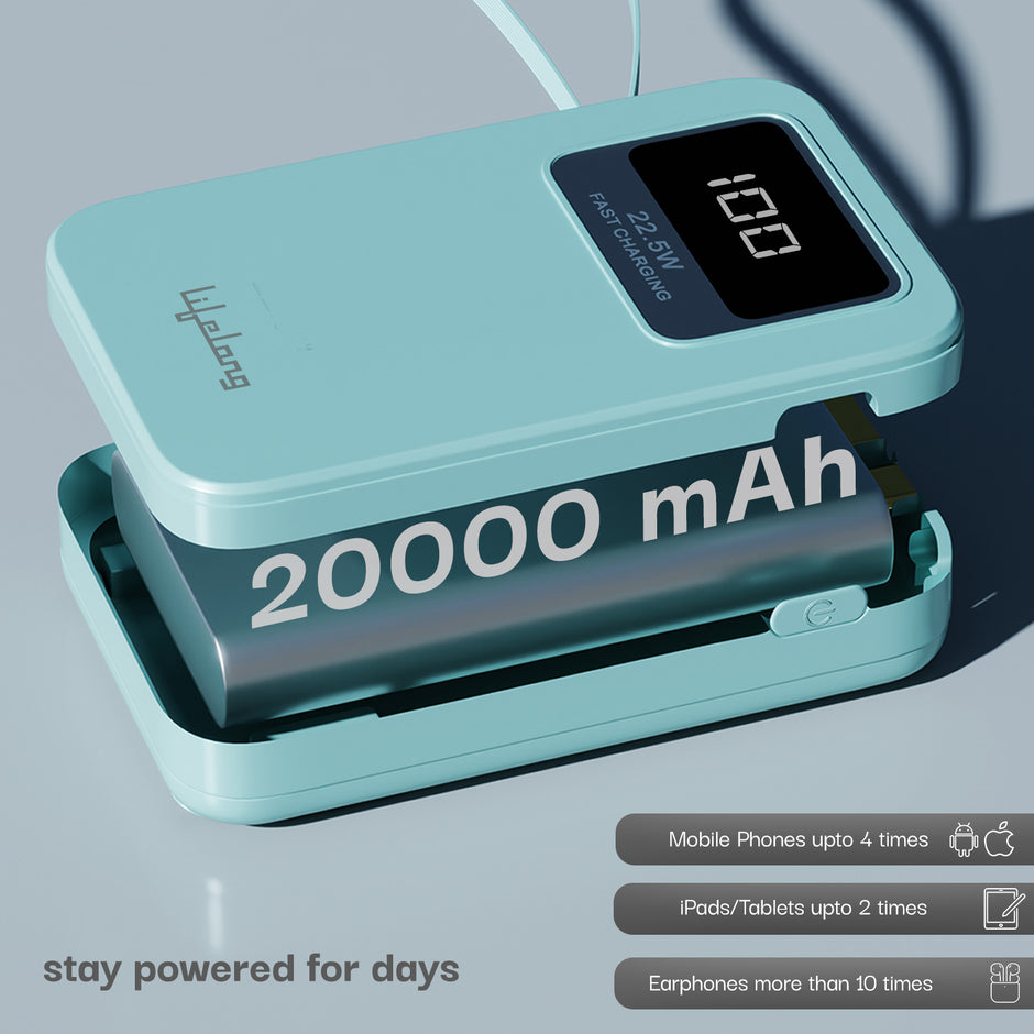 Lifelong LLPBBWA20 20000 mAh 22.5W fast charging powerbank