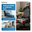 Lifelong Backrest & Seat Cushion Combo for Pain Relief | High-Density Orthopedic Memory Foam Support for Back, Coccyx & Sciatica | Improves Posture & Comfort During Long Sitting Hours at Home & Work