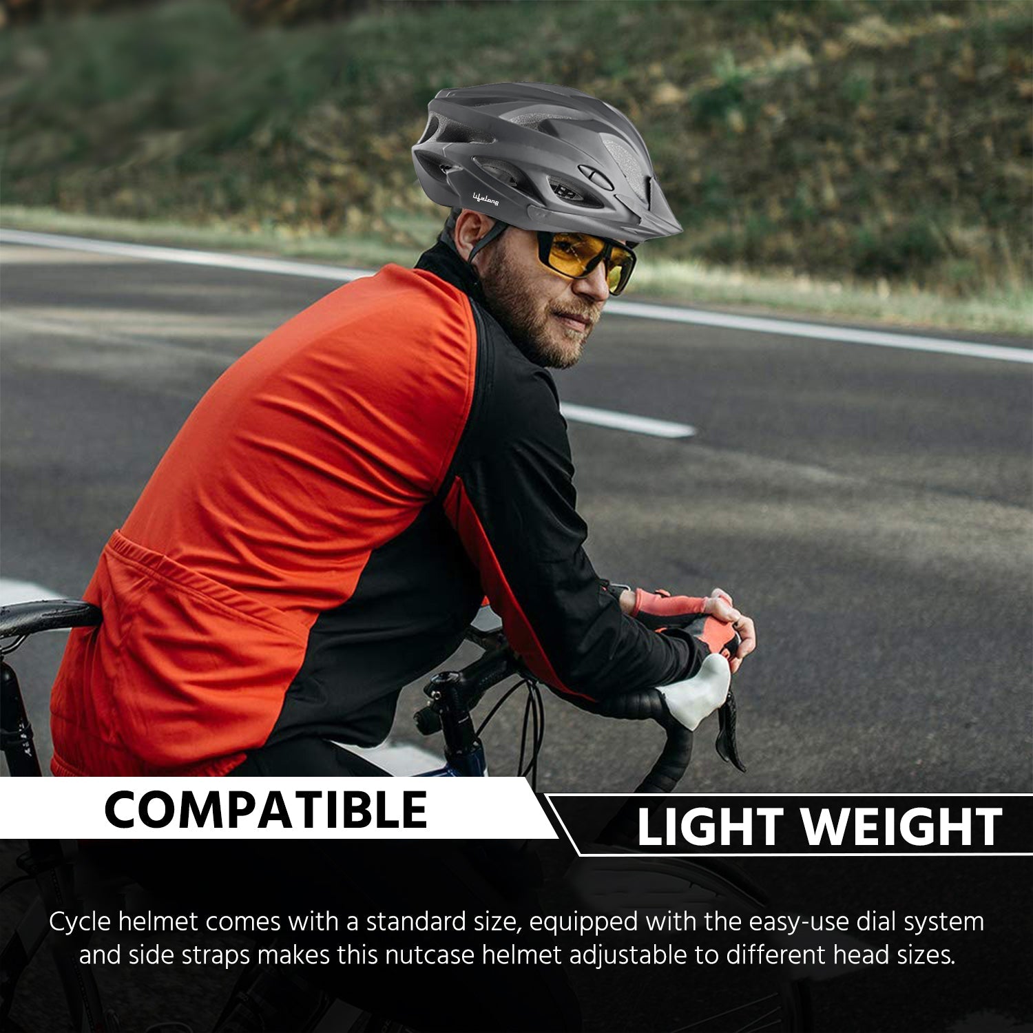 Bicycle Helmet with EPS Foam Protection