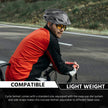 LLFAH01 Adjustable Cycling Helmet with Detachable Visor (Matte Black)