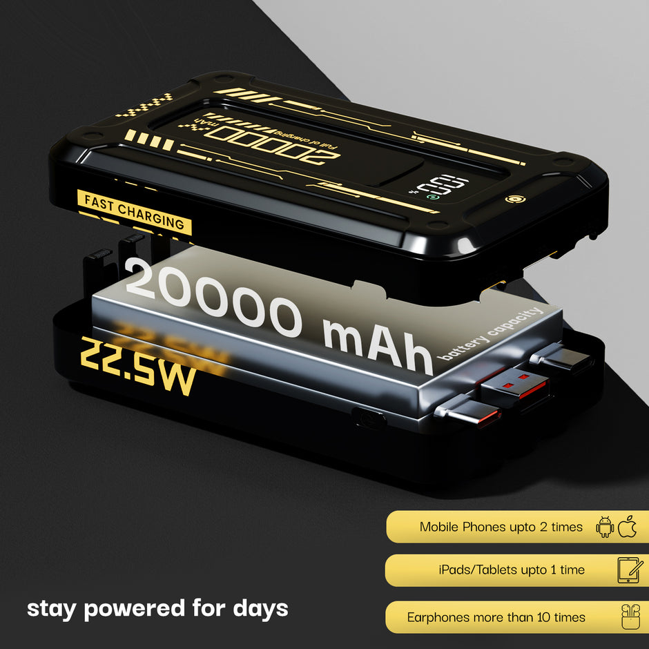 Lifelong LLPBBWB20 20000 mAh 22.5W fast charging powerbank