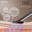 Lifelong Red Light Wrinkle Remover - EMS Microcurrent, LED Rejuvenation Therapy, Temperature Control - Anti-Aging Wrinkle Remover Device for Firm Skin and Enhanced Serum Absorption