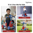 Cuppy Scootzy 3-in-1 Ride On Toy for Kids | Baby Scooter, Walker & Push Ride Car