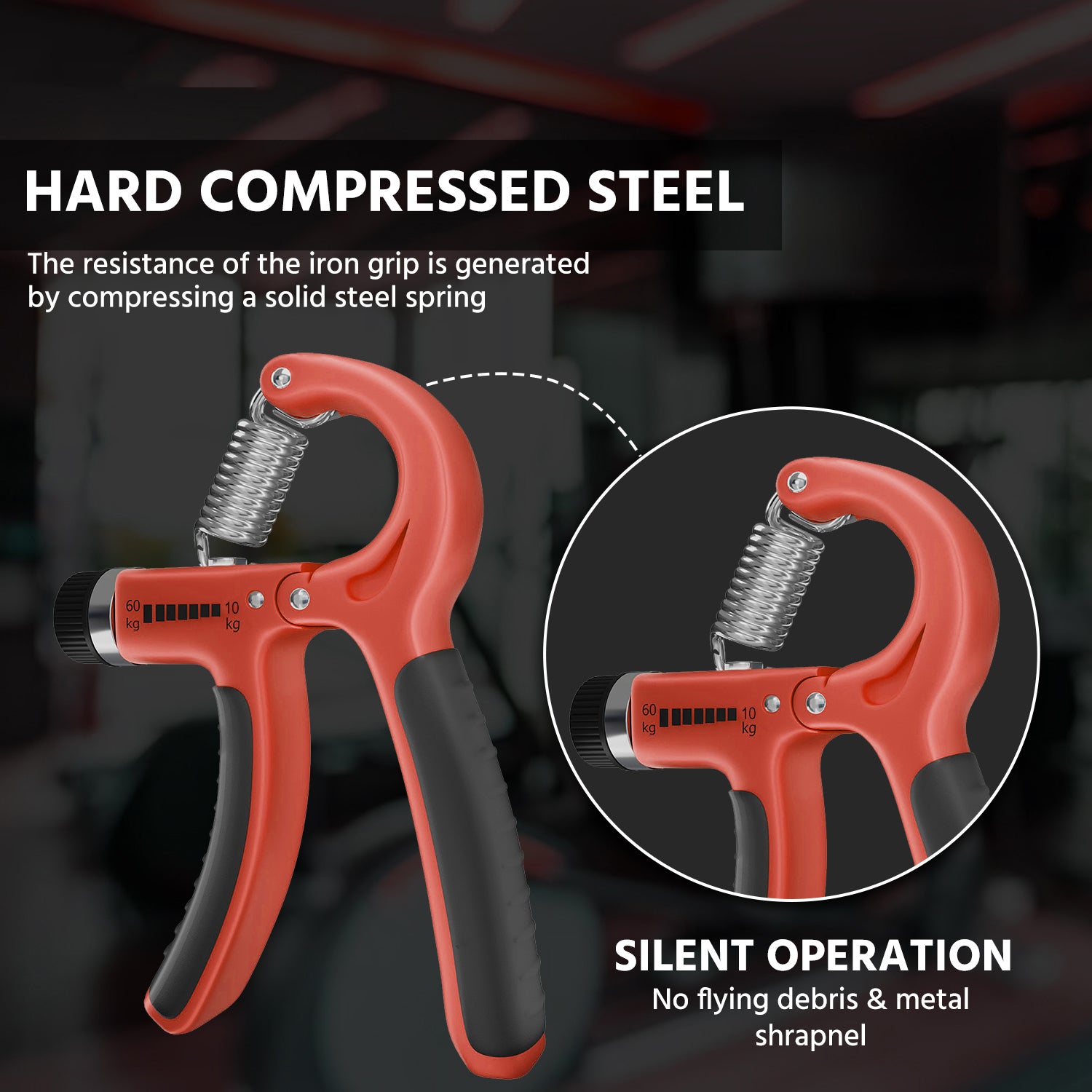 Adjustable Hand Grip Strengthener for All Levels
