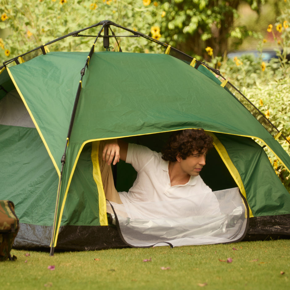 Lifelong Tent for Camping- Quick Pop-up Camping Tant with Glass Fiber Tent Poles