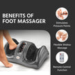 Foot & Calf Massager - Kneading, Vibration, Heat, Remote