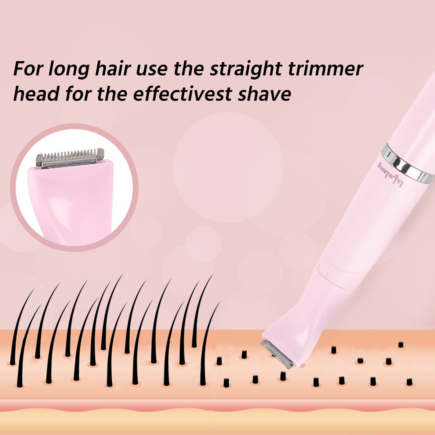 4-in-1 Women's Trimmer (Pink)