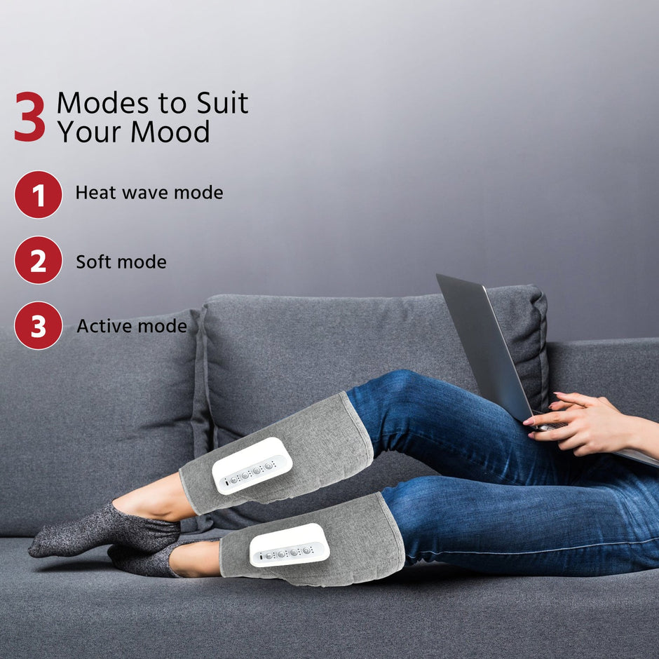 Wireless Air pressure Calf & Arms Massager (Black)