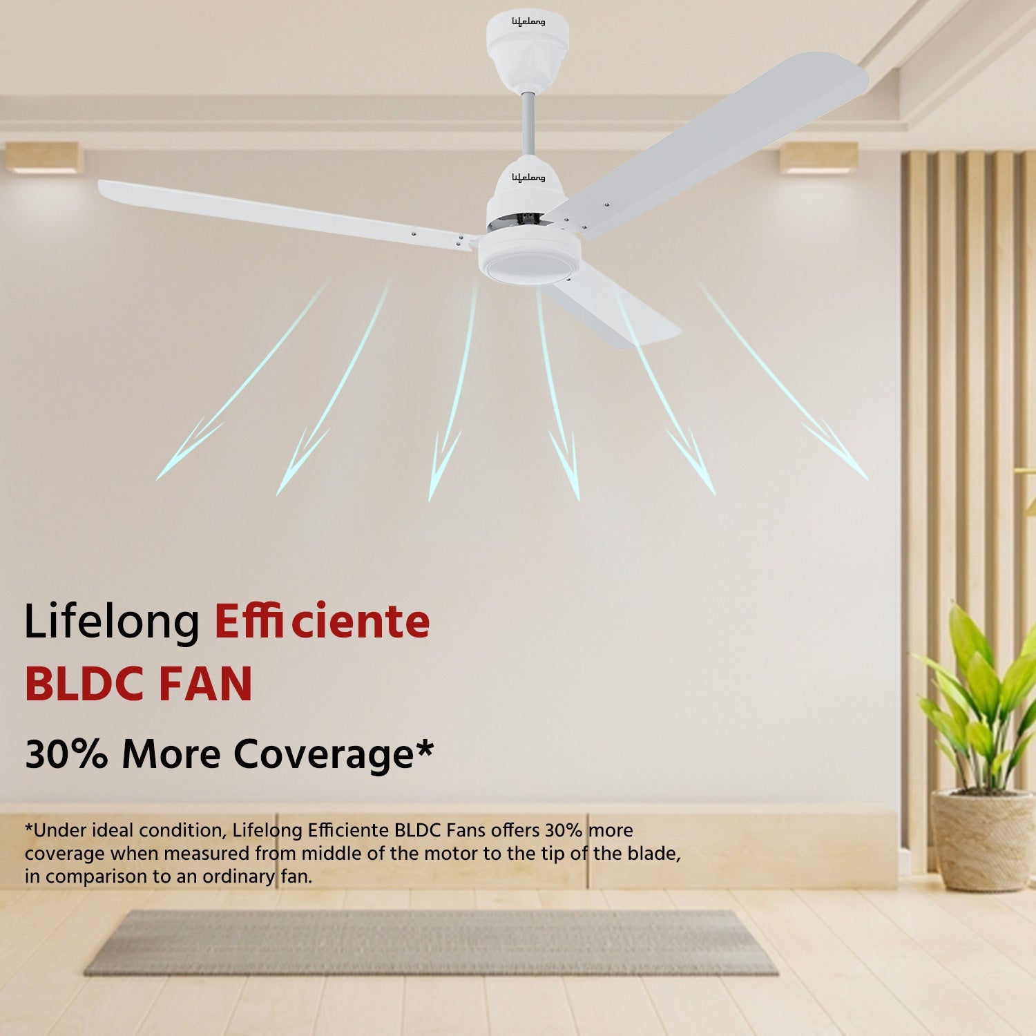 Ceiling Fan | Includes Remote & Accessories