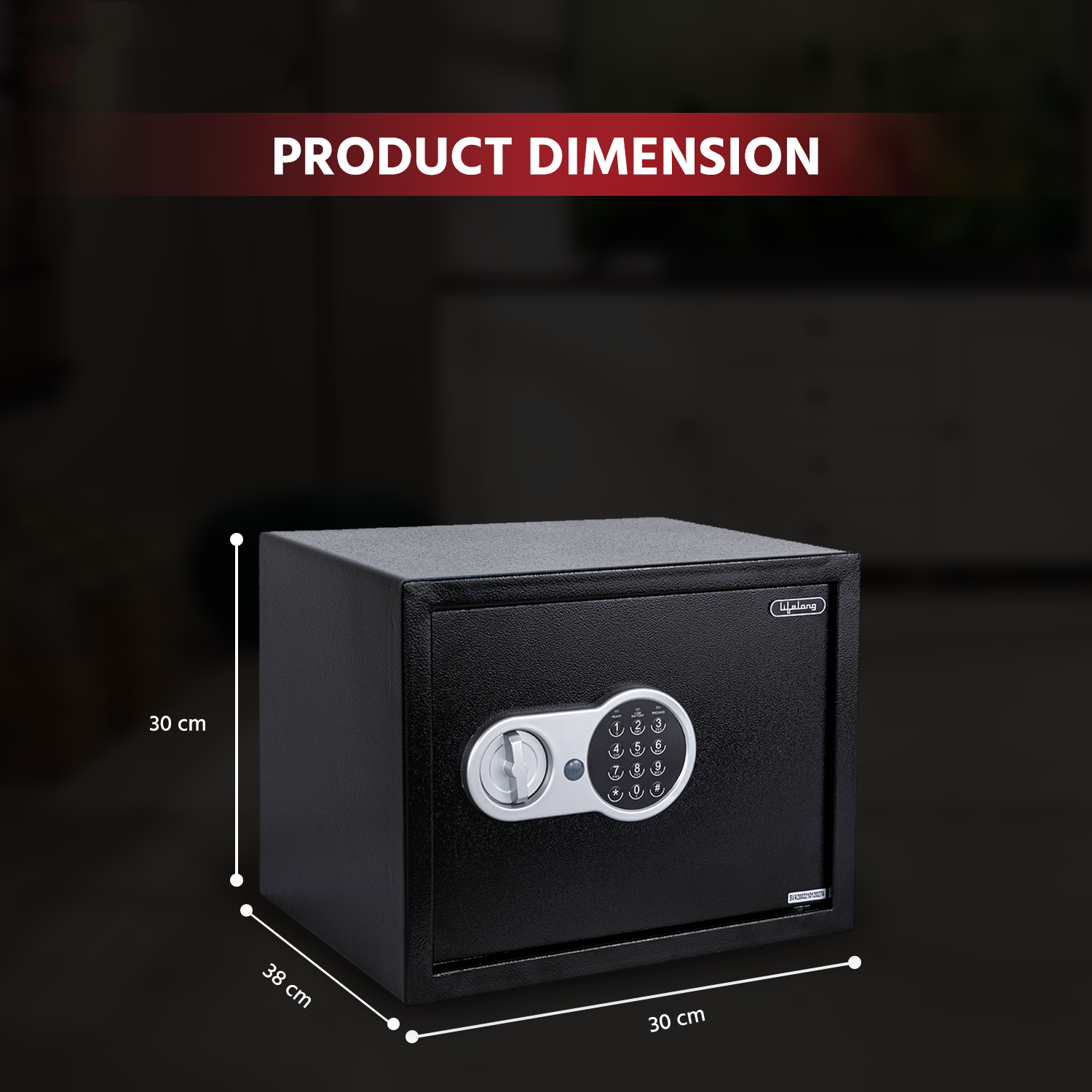 34L Digital Home Safe
