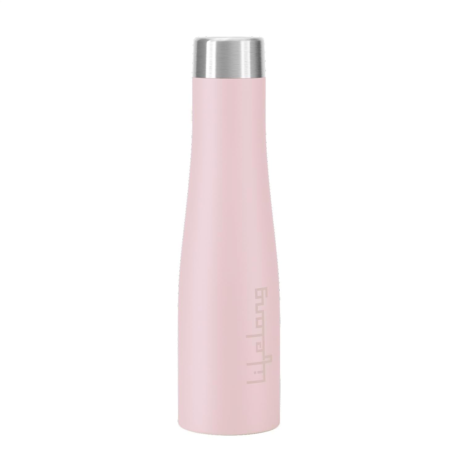 Lifelong Stainless Steel Water Bottle 900ml | Durable, Leak-Proof, Easy Grip, Rust Free, Easy-to-Clean, Odour-Free Bottle with Secure Cap for School, Travel, Gym & Work (LLBT03BP, Blush Pink)